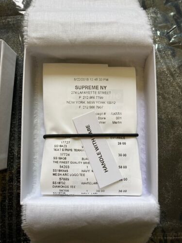 IN HAND Maison Margiela Supreme Receipt Wallet MM6 x Supreme IN HAND Maison Margiela Supreme Receipt Wallet MM6 x Supreme