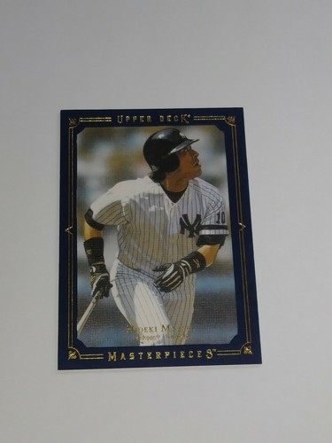 2008 UD Masterpieces ** Blue Linen Frame ** #63 Hideki