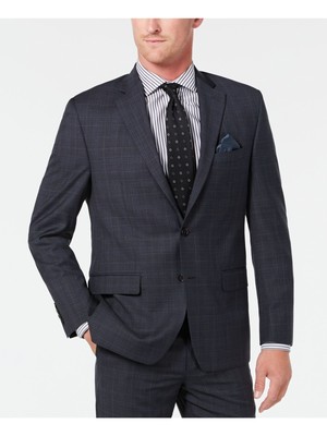 

Темно-синий пуховик в клетку RALPH LAUREN, Navy, LACA12AM0032