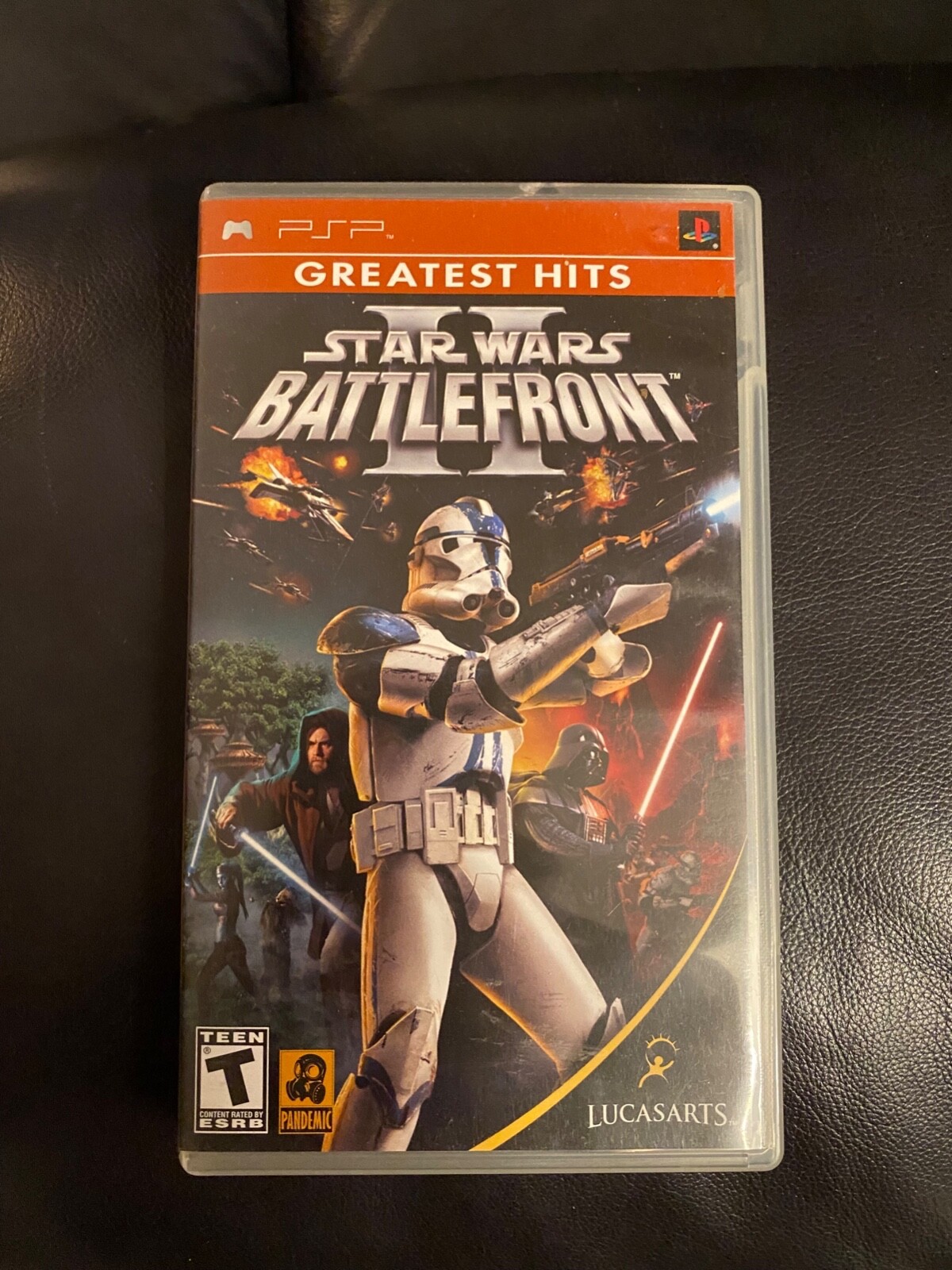 Star Wars Battlefront 2 (PSP) Greatest Hits Complete, W/Manual CIB Star Wars Battlefront 2 (PSP) Greatest Hits Complete, W/Manual CIB