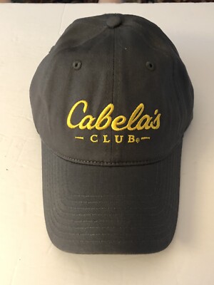 Cabela s Club World's Foremost Outfitter Strapback Adjustable Hat Embroidered
