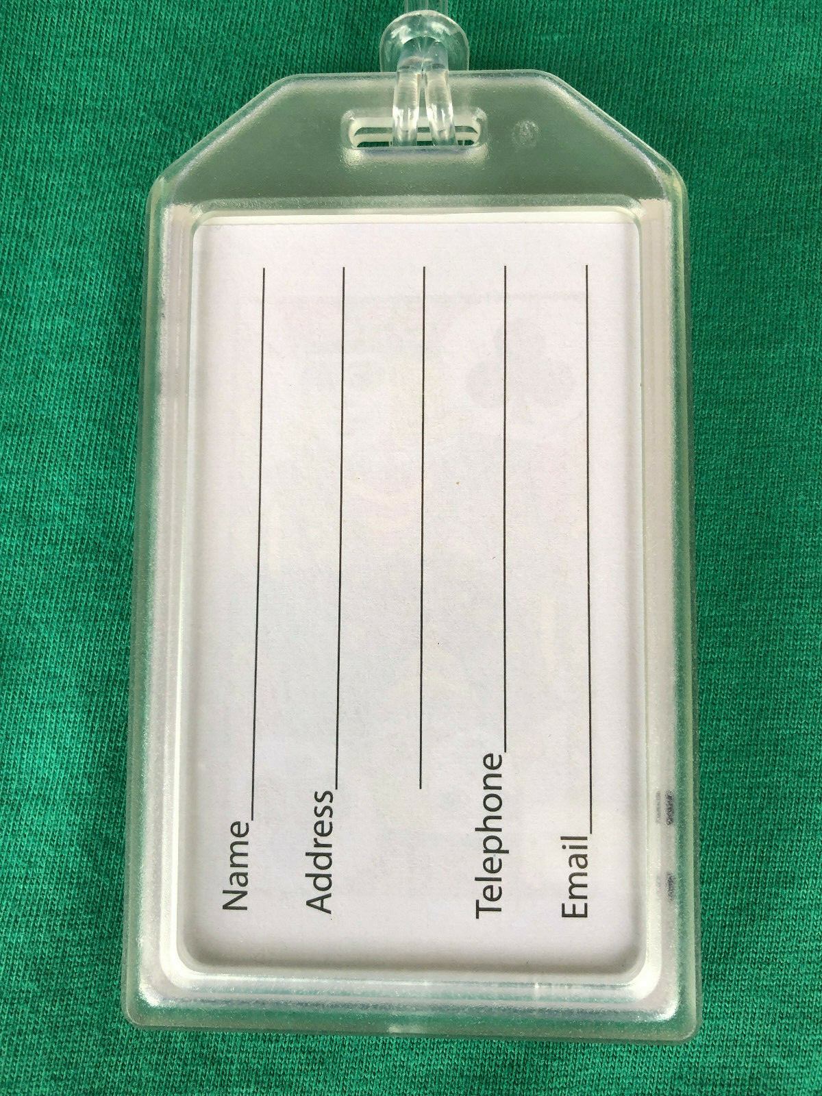 PHISH LIMITED CUSTOM ART LUGGAGE TAGS - SET OF 2 - VEGAS 2018 - BAG NAME TRIP ID