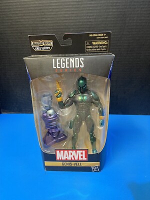 Marvel Legends Genis-vell - Captain Marvel Kree Sentry BAF