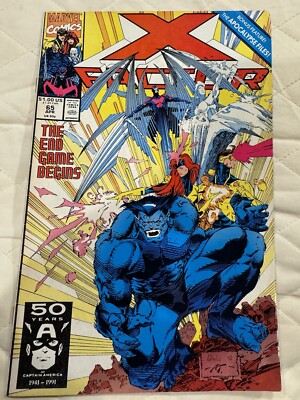 1991 X-Factor #65 Marvel Comics NM 1st Series Endgame 1st Print Comic Book