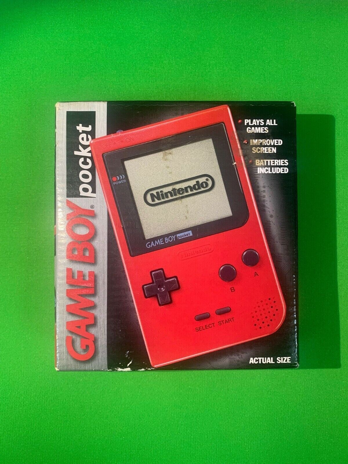 Nintendo Gameboy Pocket Red Version Brand New Factory Sealed