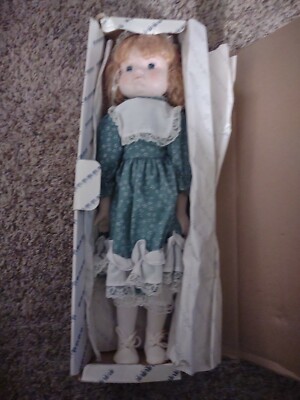 Victoria Impex 15 inch Porcelain Doll soft body Code # CTP-BLW