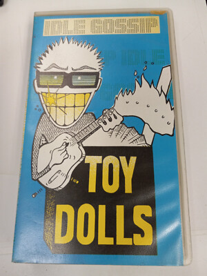The Toy Dolls - 'Idle Gossip' 1987 VHS Video Punk Rock Skate JE 156 London