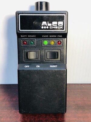 Vtg Electronic Alcohol ''Breathalyzer'' for Self Testing 1979 Alco Check 3000