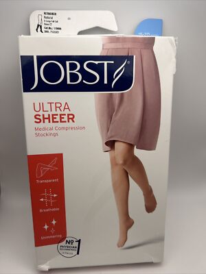 JOBST UltraSheer Knee High 15-20 mmHg (Natural) X-Large Full Calf