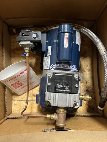 General Air Products Fire Sprinkler System Air Compressor OL12516AC w/ Mount Kit