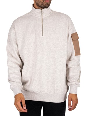 

Мужская толстовка на молнии Dr. Denim Dario, серая, Grey