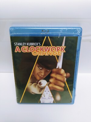 A Clockwork Orange (Blu-Ray) RARE OOP BRAND NEW SEALED FREE SAME DAY SHIPPING