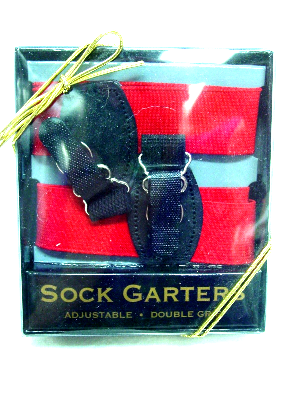 Mens Sock Garters Red Boxed and a Quality Produce Made in USA
