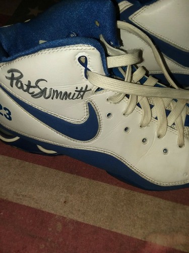 Pat Summitt Autographed Jordans