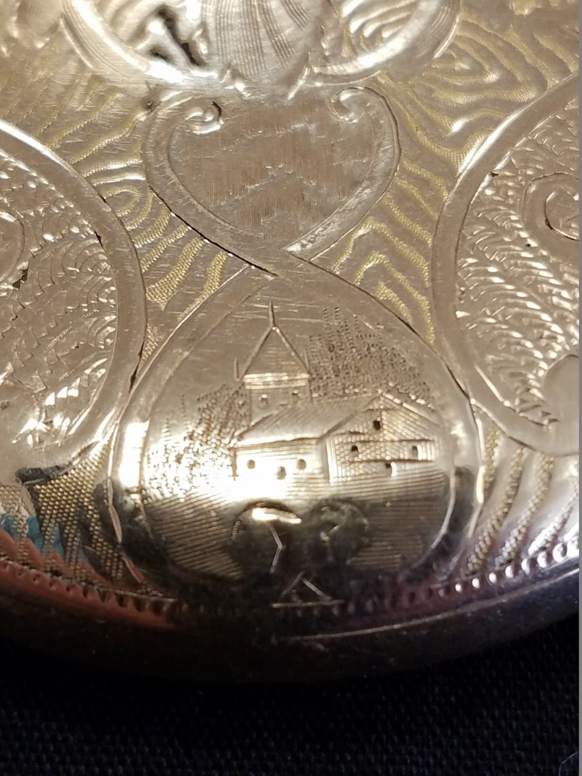 14K rolled gold Hamilton Pocket Watch MFG: 1900 Sz 16s  with 17j