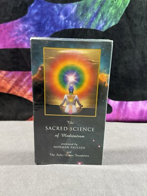 SEALED The Sacred Science Of Meditation VHS Norman Paulson