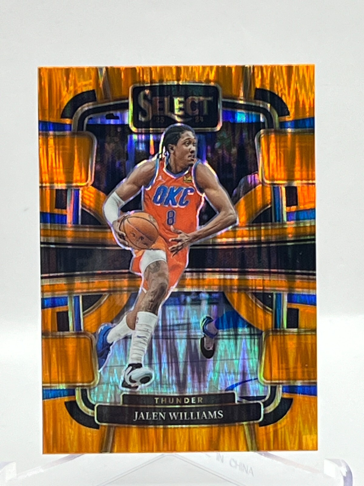 Jalen Williamsゲームジャージ(2023)L 2023-24 Panini Select Basketball Card #9 Jalen Williams