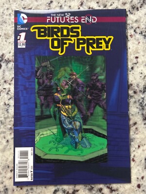 Birds of Prey: Futures End #1 one-shot (DC, 2014) Panosian 3-D Motion Cover, NM