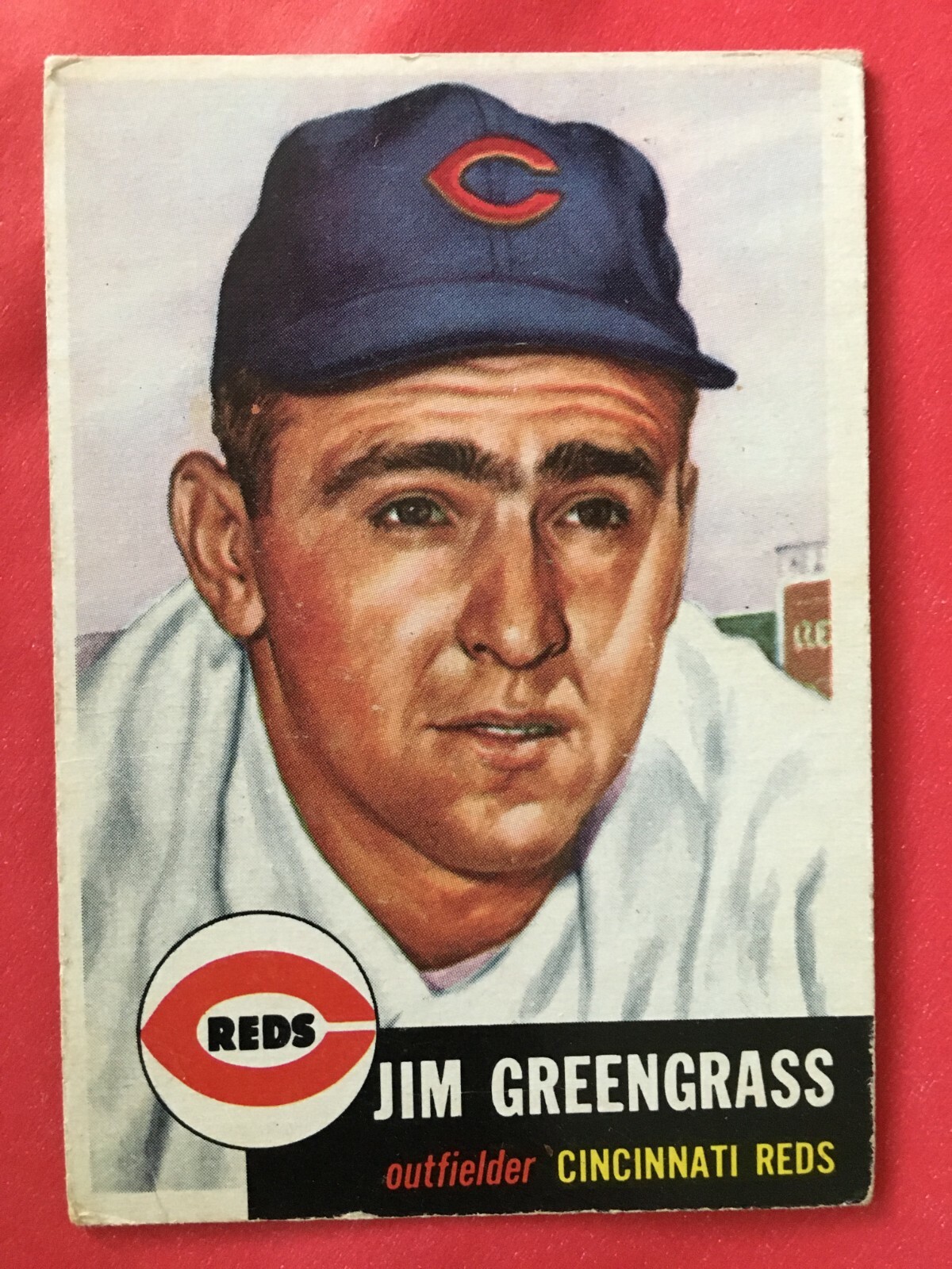 1953 Topps Baseball Card, Jim Greengrass #209-2 | eBay