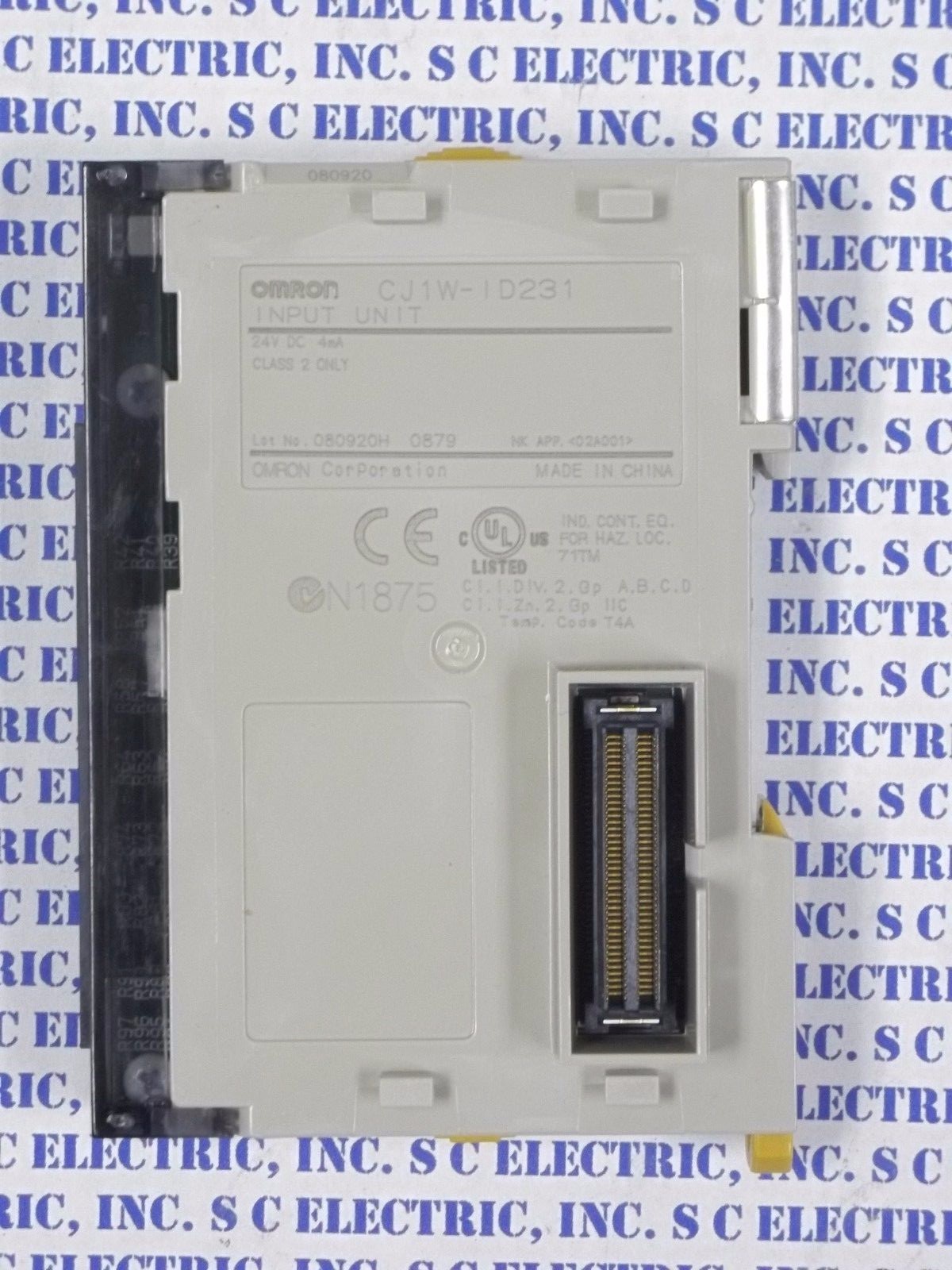 OMRON CJ1W-1D231 INPUT UNIT | eBay