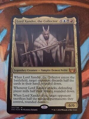 MTG Lord Xander, the Collector (197) Streets of New Capenna NM FOIL