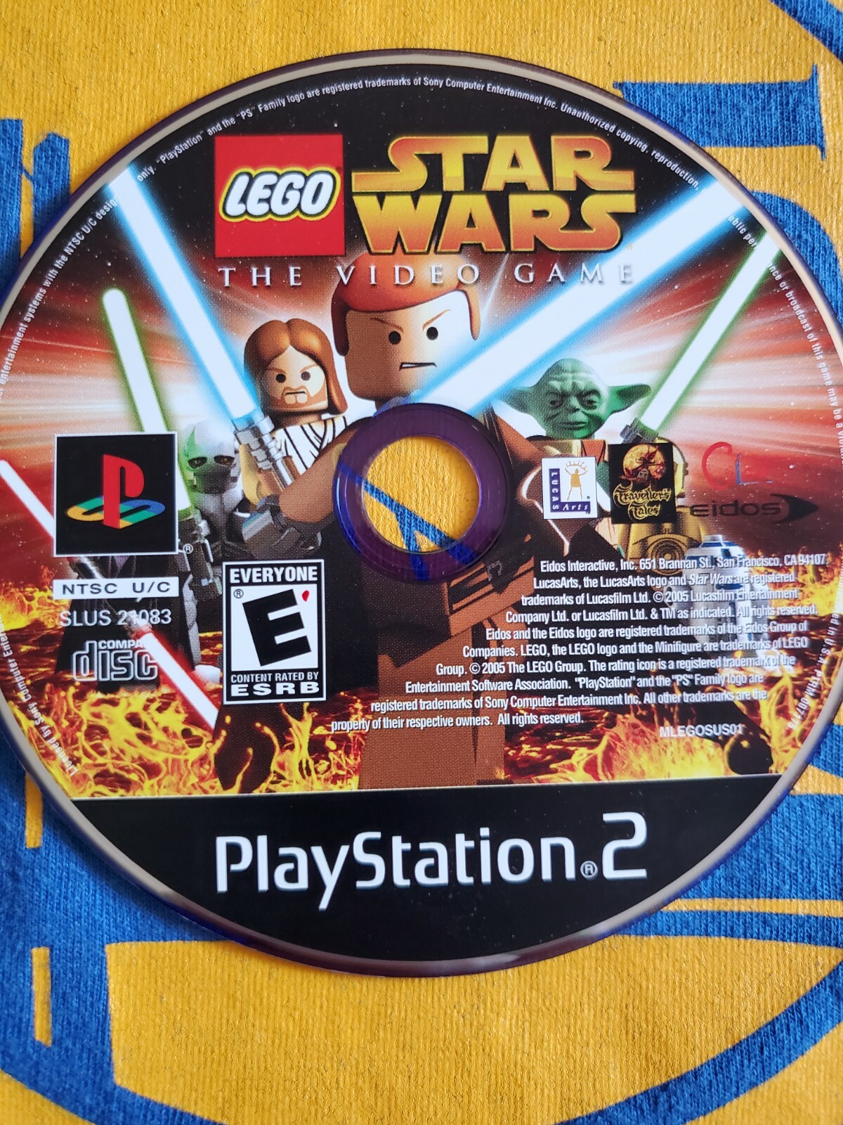 Lego Star Wars The Video Game (PLAYSTATION 2 PS2) - DISC
