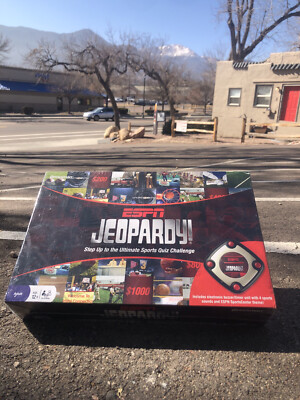 ESPN Jeopardy Ultimate Sports Quiz Challenge Game- Factory Sealed 2008