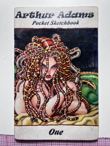 Arthur Adams Pocket Sketchbook Volume 1 Signed 2010 Rare Comic Art Book