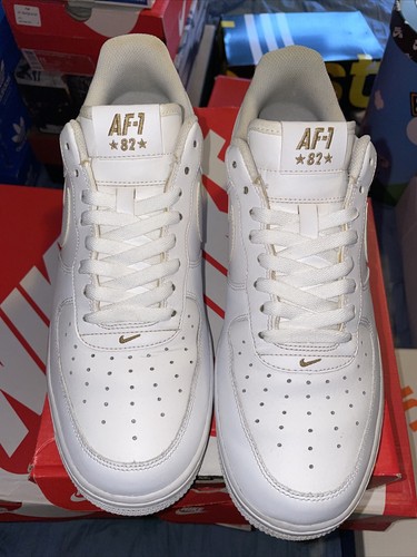 air force 1 low crest logo white