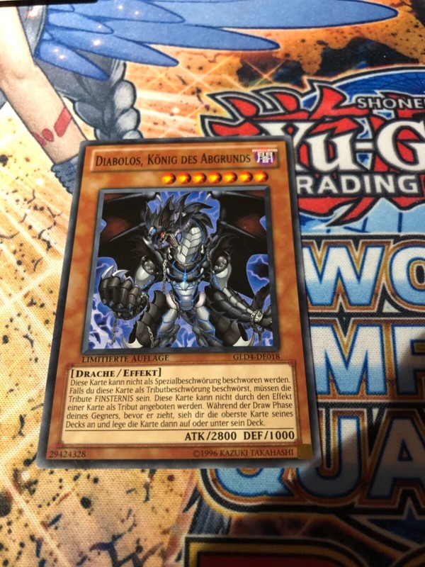 Diabolos, Roi Des Abysses Gdl4-De018 Allemande Neuve Ã©Dition LimitÃ©E Comme Neube