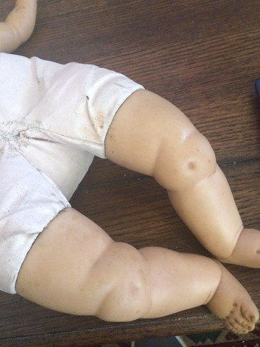 Vintage 19" Composition Doll Nancy by Arranbee For Parts or Restoration