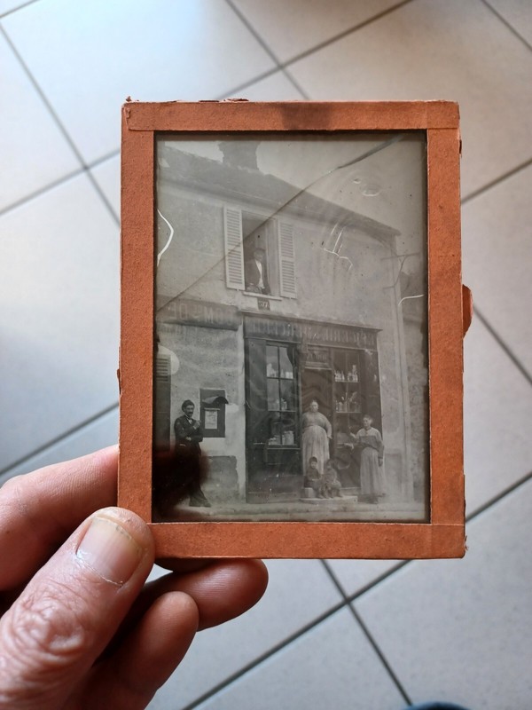 Ancienne Photo VitréE DéBut 1900