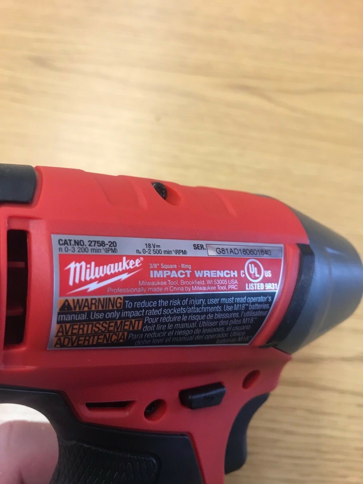 Milwaukee 2758-20 M18 FUEL™ with ONE-KEY™ 3/8