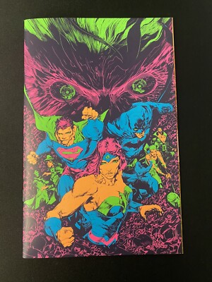KNIGHT TERRORS FIRST BLOOD #1 PORTER DARKEST HOUR NEON VARIANT DC COMICS (2023)