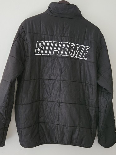 ジャケット・アウター Supreme Reversible Puffer Jacket Black L Supreme Reversible Puffer Jacket Black Navy Yellow 3colors