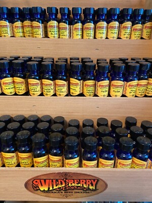 WILDBERRY INCENSE OILS  .5 OZ BOTTLE  NEW SCENTS!