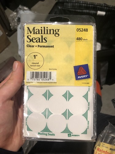 Avery Mailing Sealings