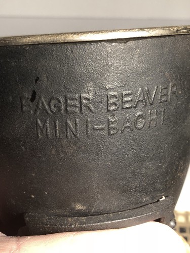 Vintage Eager Beaver Mini Bachi Grill ( Never Used)