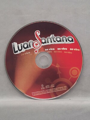 Ao Vivo by Luan Santana CD --**DISC ONLY**-MINT-SHIPS FREE
