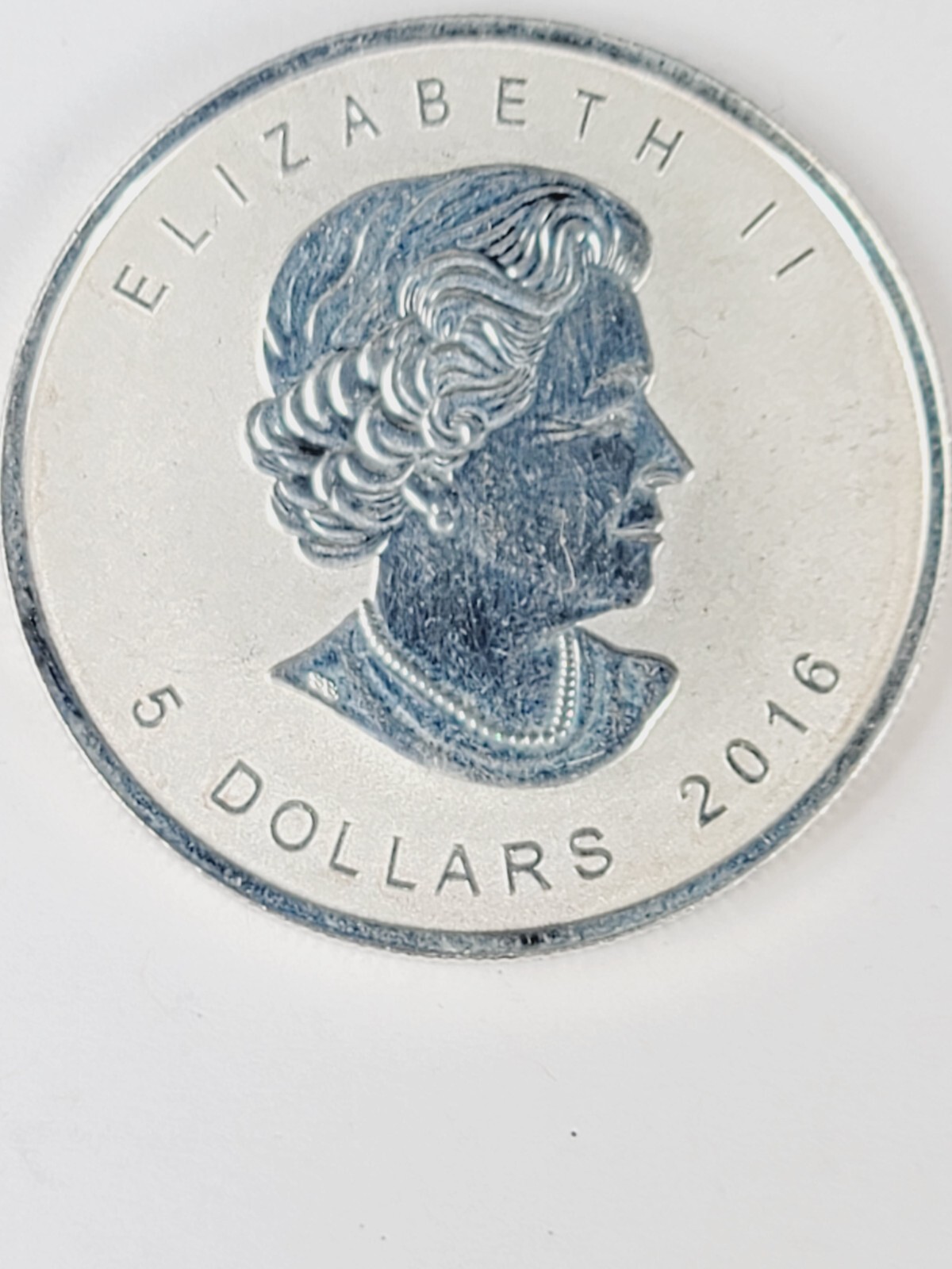 1oz 2016 Canadian Maple Leaf 5ドル 銀貨 2016 1 oz Silver Canadian Maple Leaf .9999 Fine $5 Coin BU