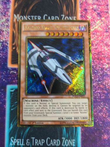 遊戯王 Ｋｏｚｍｏ　ダークシミター 英語　シークレット　1st kozmo 3枚 全ての Kozmo 遊戯王 ダークシミター 3枚 kozmo 1st