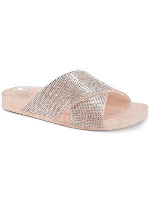 

INC Женские розовые сандалии без шнуровки Viraa с перекрещивающимися ремешками, расшитые блестками, Розовый, 10012679600