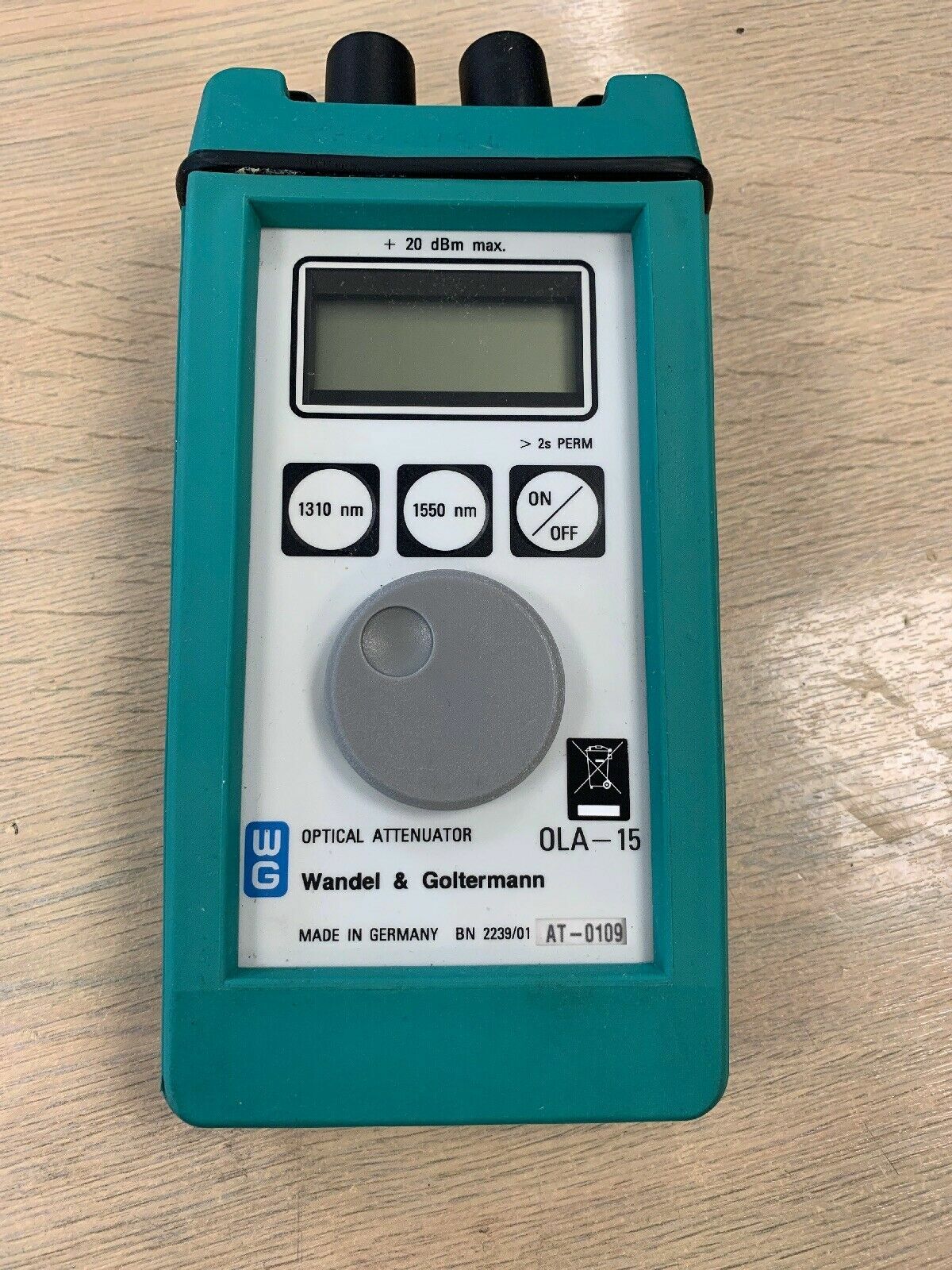1 x Wandel & Goltermann OLA-15 Optical Attenuator | eBay 1 x Wandel & Goltermann OLA-15 Optical Attenuator | eBay
