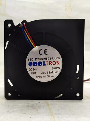 COOLTRON FBD1232B24W5-73-4JUC3 12032 24V 4-Wire Blower Cooling Fan