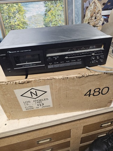Nakamichi 480 2 Head Cassette Deck | Nakamichi 480 Cassette Deck Nakamichi 480 2 Head Cassette Deck | Nakamichi 480 Cassette Deck