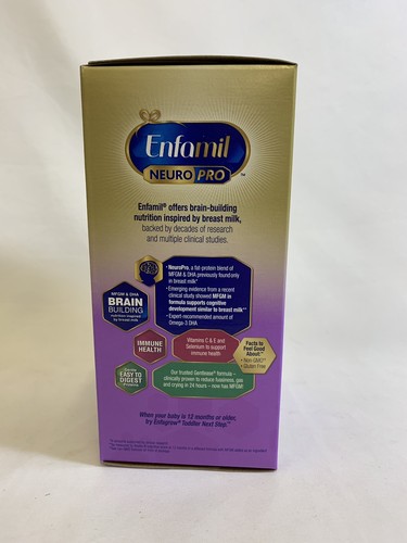 Enfamil Gentlease Infant Formula 56 Count-17.4 g Single Serve  Packets - 4 Boxes