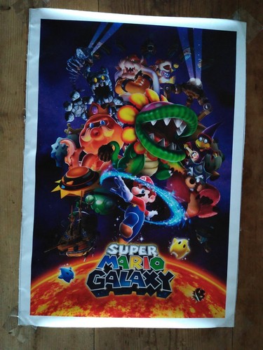 スーパーマリオギャラクシー ポスター スーパーマリオギャラクシー + スーパーマリオギャラクシー2