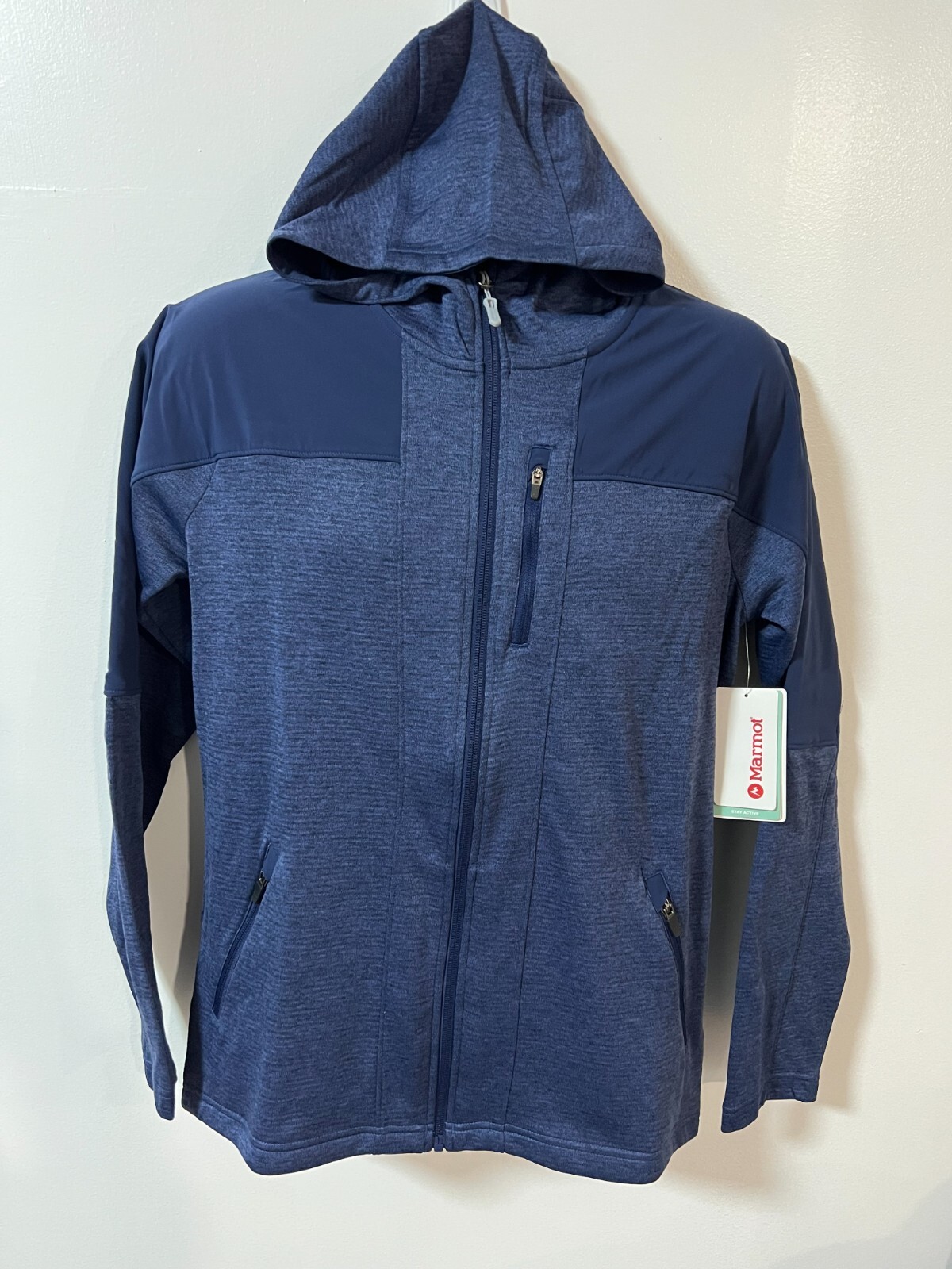 MARMOT CAPITAL FULLZIP SWEAT SHIRTS 紫 L MARMOT CAPITAL FULLZIP