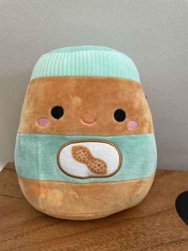 Squishmallow Antoine The Peanut Butter Jar 2022 Stuffed Animal Food Plush 12