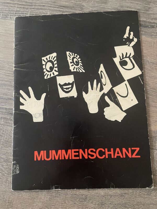 Vintage 1975 Mummenschanz Theatre Program Swiss Mask Group New York Production